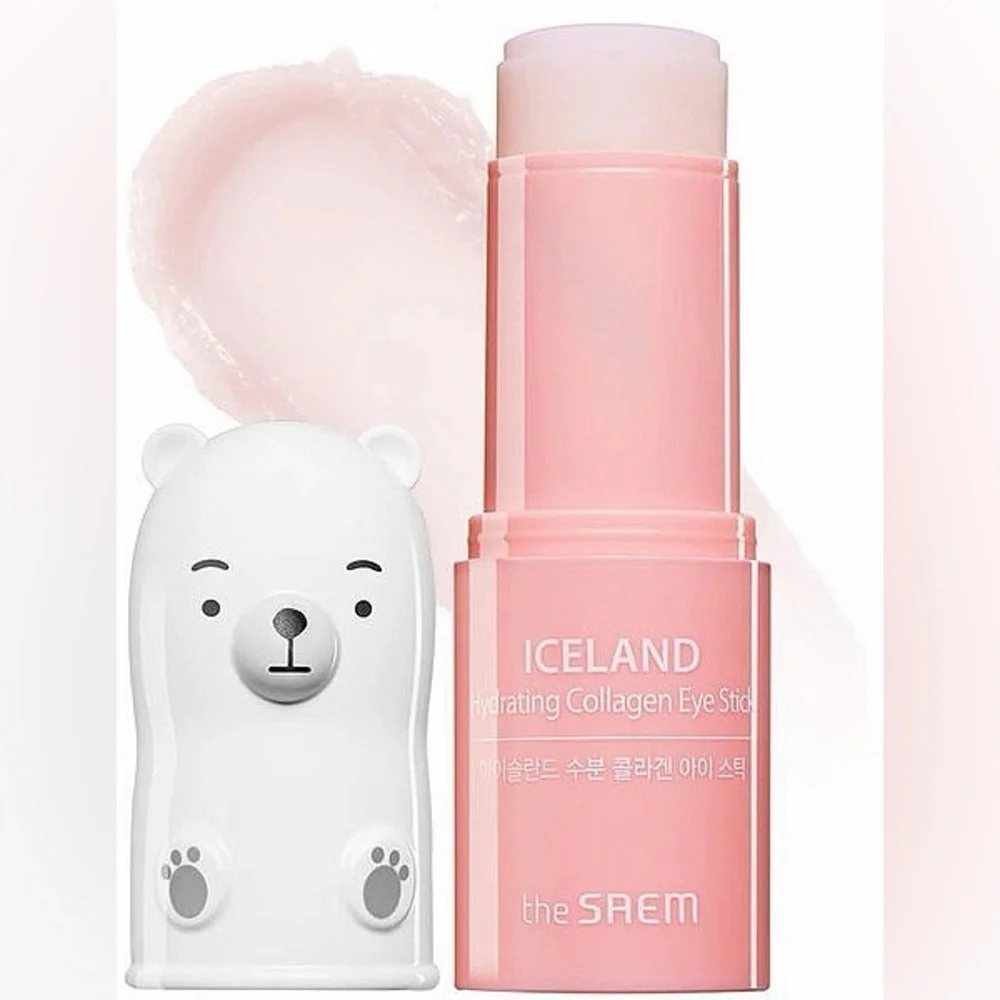 Amazon THE SAEM Iceland Hydrating Collagen Eye Stick Cooling Moisture Balm NWT